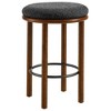 Modway Fable Boucle Fabric Counter Stools - Set of 2 - 2 of 4