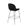 Meridian Furniture,Paris Black Velvet Stool, Set of 2 - 2 of 4