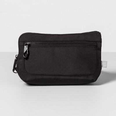 AntiTheft RFID Small Crossbody Waistpack Black - Made By Design™