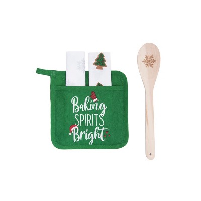 C&F Home Baking Spirit Potholder Set of 4