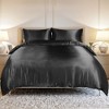 PiccoCasa Double Soft Smooth Silky Breathable Duvet Cover 3 Pcs Set with 1 Quilt Cover and 2 Pillowcases - 2 of 4