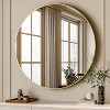 Beautyolove 30"L x 30"W Round Mirror Wall Mounted Circle Mirrors Vanity Mirror - 3 of 4