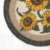 Earth Rugs Bright Sunflower Jute Trivet – Artisan Braided Pad for Farmhouse Style - 2 of 3