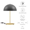 Modway Ideal Metal Table Lamp - 2 of 4