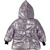 Yoki Toddler Girls' Fleece Lined Hooded Puffer Coats - 2 of 3