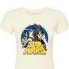 Women's - Star Wars - Luke and Friends Retro Group Fitted Graphic T-Shirt - 2 of 3