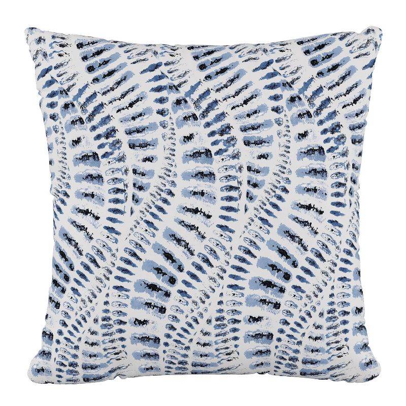 18&#34;x18&#34; Polyester Pillow in Snake Skin Blue - Skyline Furniture, 1 of 7