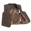 Gioberti Boy's 3pc Tweed Vest with Matching Cap and Bow Tie - 3 of 4