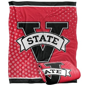 Valdosta State University Logo Dots Silky 50x60 Blanket, 1 Sided - 1 of 4
