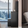 Makeup Vanity Desk with Mirror, Makeup Vanity Table with Stool, Dressing Table with Drawers & Open Storage Shelves for Bedroom Small Space - 3 of 4