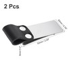 Unique Bargains Stainless Steel Storage Clips for Food Bag Sealing Paper Photo 2 Pcs - 2 of 4