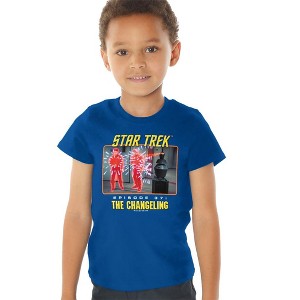 Toddler Boys' Star Trek Original the Changeling T-Shirt Royal - 1 of 4