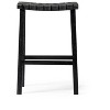 Maven Lane Noah Backless Vegan Leather Bar Height Bar Stool - 2 of 4
