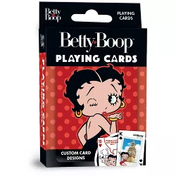 MasterPieces Family Games - Betty Boop Playing Cards - Officially Licensed Playing Card Deck for Adults, Kids, and Family