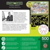 MasterPieces Inc Corner Market 500 Piece Hidden Images Glow In The Dark Jigsaw Puzzle - 2 of 4