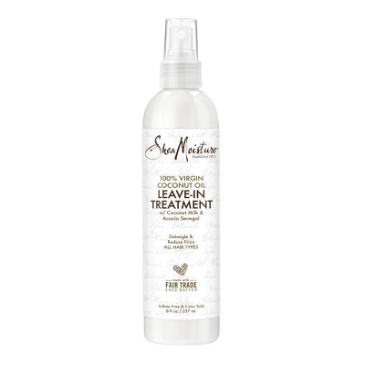 SheaMoisture 100% Virgin Coconut Oil Leave In Conditioner - 8 fl oz