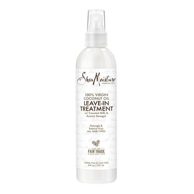 SheaMoisture 100% Virgin Coconut Oil Leave In Conditioner - 8 fl oz