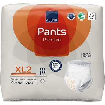Abena Pants, Premium Protective Underwear, Level 2 Heavy Absorbency (X-Small To X-Large)