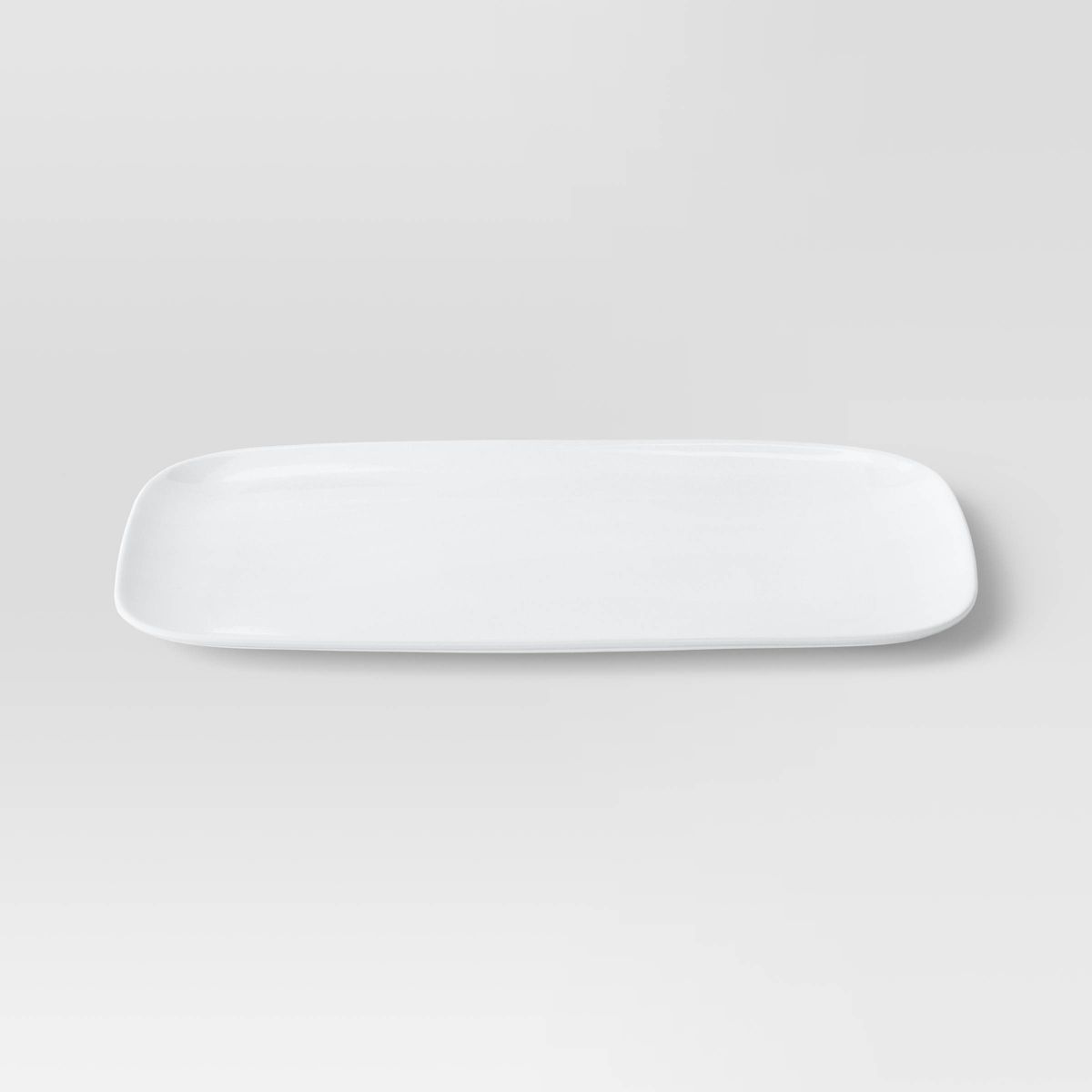 16.25" New Porcelain Rectangle Large Serve Platter - Threshold™
