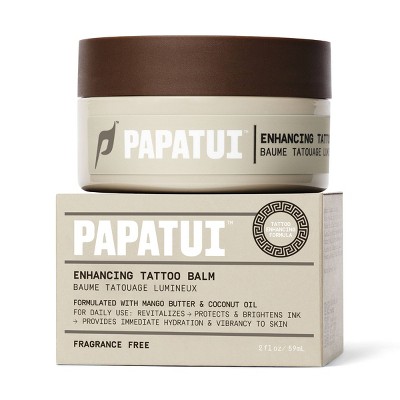 Papatui Paraben-Free Protect and Brighten Vitamin E Unscented 2.6oz Body Tattoo Stick + 4oz Tattoo Spray + 2 fl oz Tattoo Balm