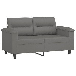 vidaXL 2-seater Sofa Dark Grey - 1 of 4