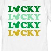 Women's Mickey & Friends Lucky Stack T-Shirt - 2 of 4