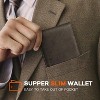 Generic Wallet for Men Slim Leather Bifold RFID Blocking Minimalist Front Pocket Design - 3 of 4