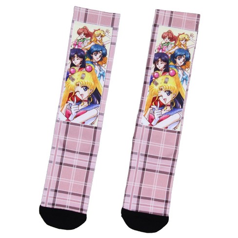 Hunter X Hunter Anime Mens' Characters Sublimated Adult Crew Socks