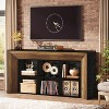 Tribesigns 63" Console Tables, Farmhouse Entryway Table with 6 Storage Cubes, Sofa Tables for Living Room, Hallway - 4 of 4