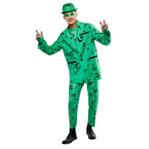 Rubies Batman Forever Riddler Deluxe Mens Costume - image 1 of 4