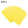 Unique Bargains Mini Blank Paper DIY Gift Craft Business Cards 200 Pcs - 3 of 4