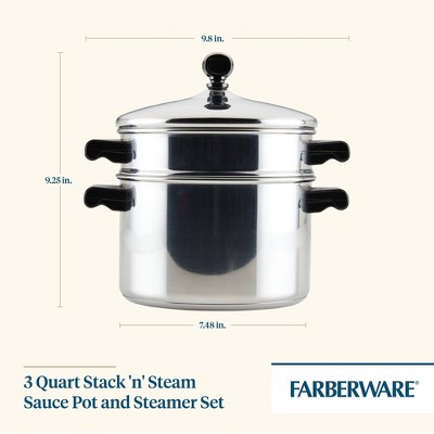 Farberware Classic Series Sauce Pot with Steamer - Thumbnail 5
