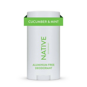 Native Deodorant - Cucumber & Mint - Aluminum Free - 2.65 oz - 1 of 4