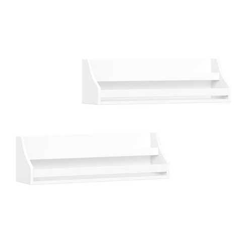 Plastic store wall bookshelf