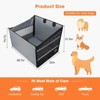 JOEJOY Dog Car Seat for Large Dogs, Car Booster Seat for Pet Travel with Waterproof Pad, Seat Dog Hammock - 4 of 4