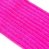 Wrapables 80's Style Neon Fluorescent Ribbed Leg Warmers, Hot Pink - 4 of 4