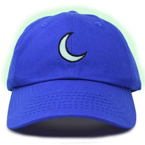 Dalix Moon Embroidered Crescent Astronomy Night Cotton Dad Hat Baseball Cap Adjustable Womens - 1 of 4