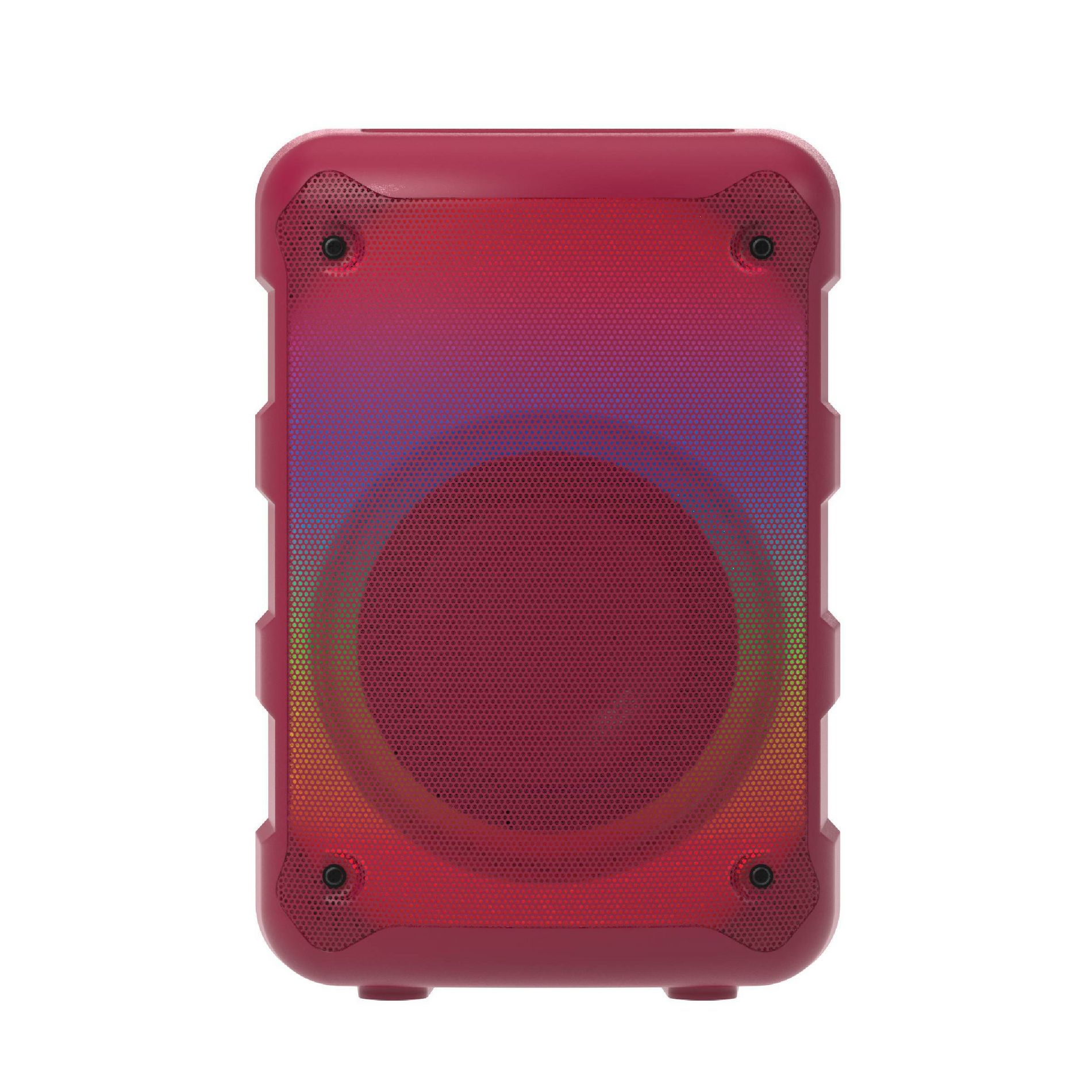GEMS Light Up Portable Party Speaker - Maroon
