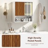 Skyzoo Over-the-Toilet Storage Cabinet，Space-Saving Bathroom Organizer for Small Spaces, White - 4 of 4