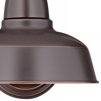 Oil Rubbed Bronze Industrial Gooseneck Outdoor Wall Light