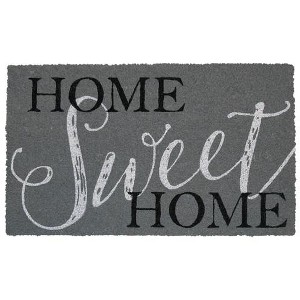 Briarwood Lane Everyday Coir Doormat 30x18 Home Sweet Home Natural Fiber Coir Doormat - 1 of 2
