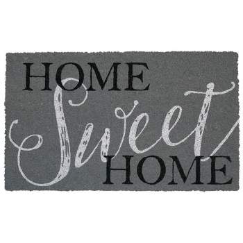 Briarwood Lane Home Sweet Home Coir Doormat Everyday Natural Fiber Outdoor 30" x 18"