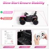12V Kids Ride On UTV with Remote Control, Kids Electric Vehicle Powered Wheels Car for 3-8 Years - 4 of 4