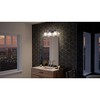Urban Ambiance Luxury French Rustic Bath Vanity Light,  7.25"H x 23.75"W,  Brushed Nickel Finish, UHP3760 - 2 of 4