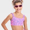Girls' Seashell Printed Bikini Set - Cat & Jack™ Purple - 3 of 3