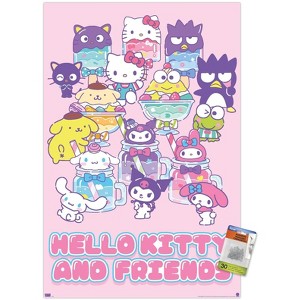 Trends International Hello Kitty and Friends: 24 Summer Fresh - Group Unframed Wall Poster Prints - 1 of 4