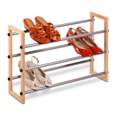 wooden shoe rack target