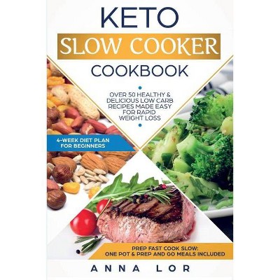 Keto Slow Cooker Cookbook - by  Anna Lor (Paperback)