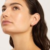 Adornia 14K Gold Plated White Butterfly Stud Earrings - 2 of 4