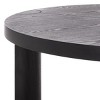 Gaby Round Coffee Table - COF2319A - Black - Safavieh - 3 of 4